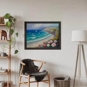 Diamantmalerei - Blühende Küste