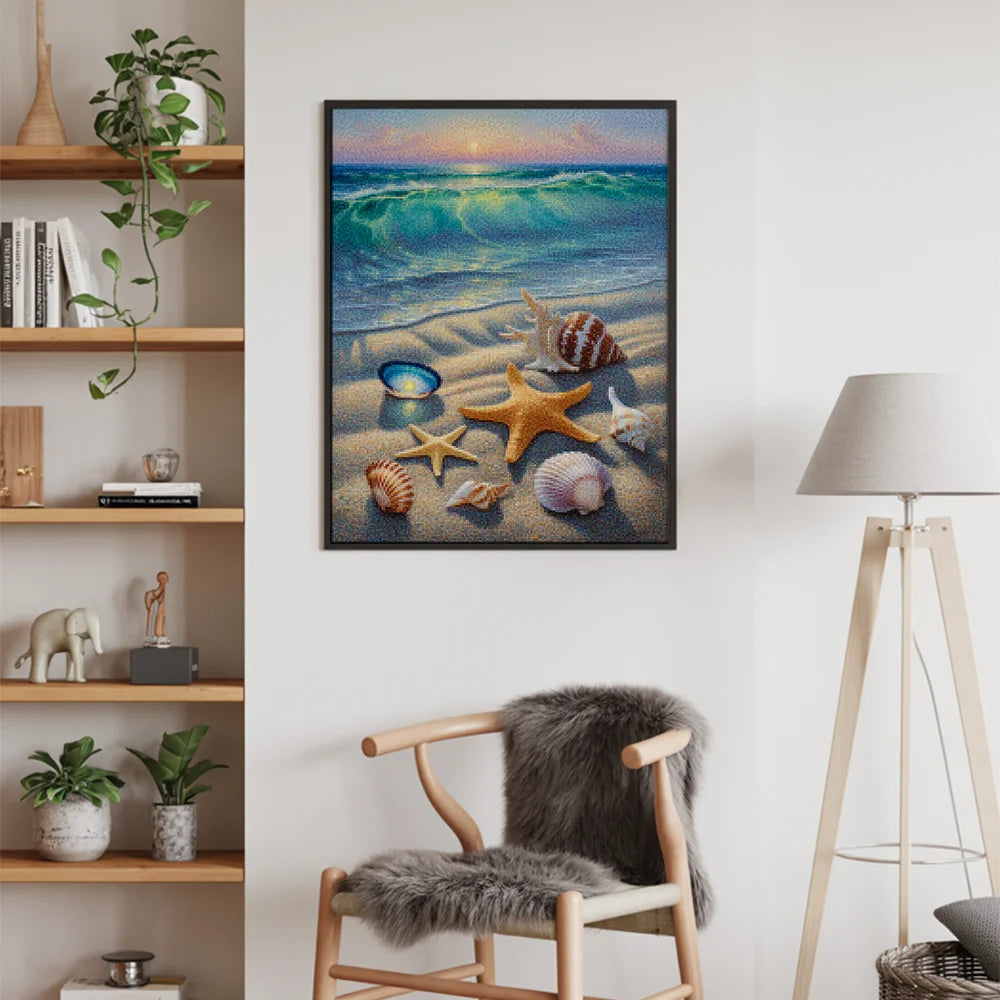 Diamantmalerei – Sand und Glitzer