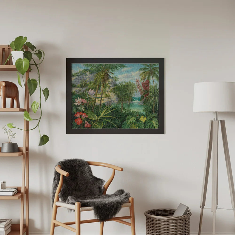 Diamantmalerei – Üppige Tropen