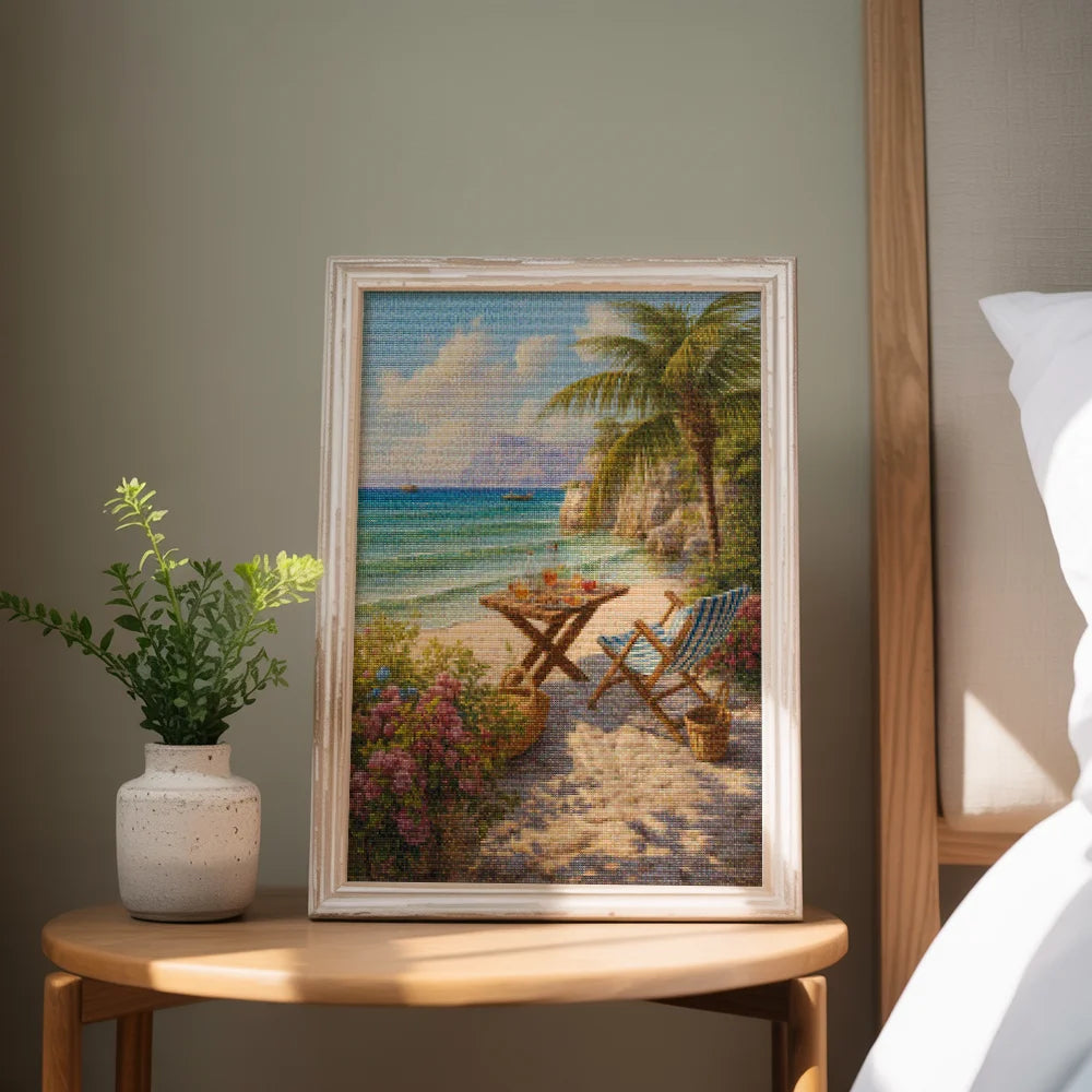 Diamantmalerei - Goldene Siesta