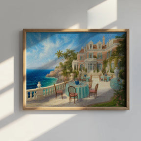 Diamantmalerei - Küstentraumlandschaft