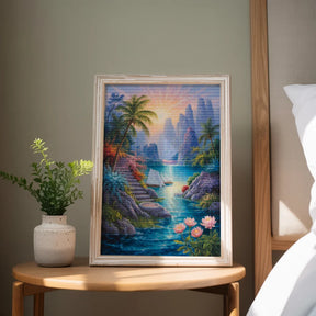 Diamantmalerei – Strahlender Rückzugsort