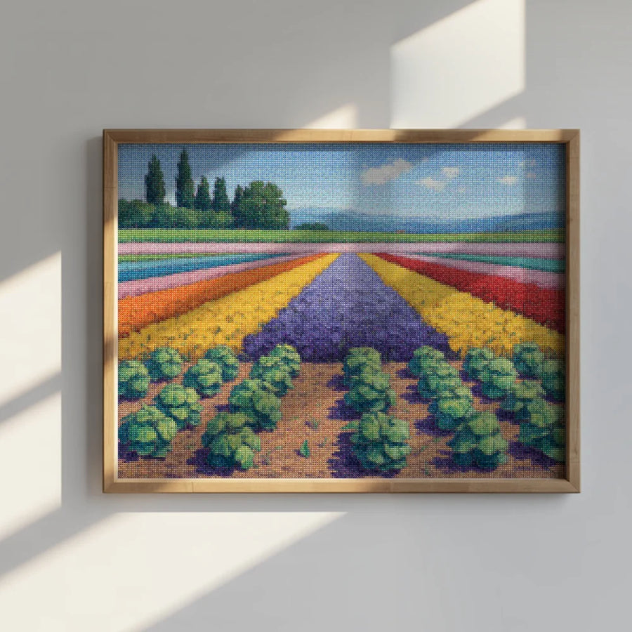 Diamantmalerei - Sommer-Patch