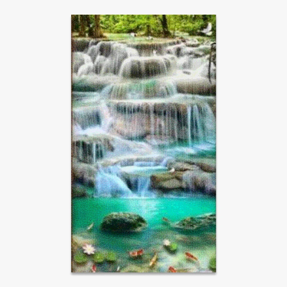 Schöner Wasserfall | Großformat - SEOS Shop ®