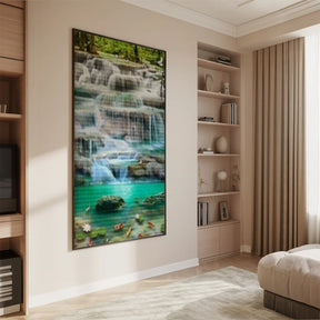 Wunderschöner Wasserfall | Großformat - SEOS Shop ®