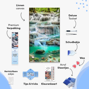 Wunderschöner Wasserfall | Großformat - SEOS Shop ®