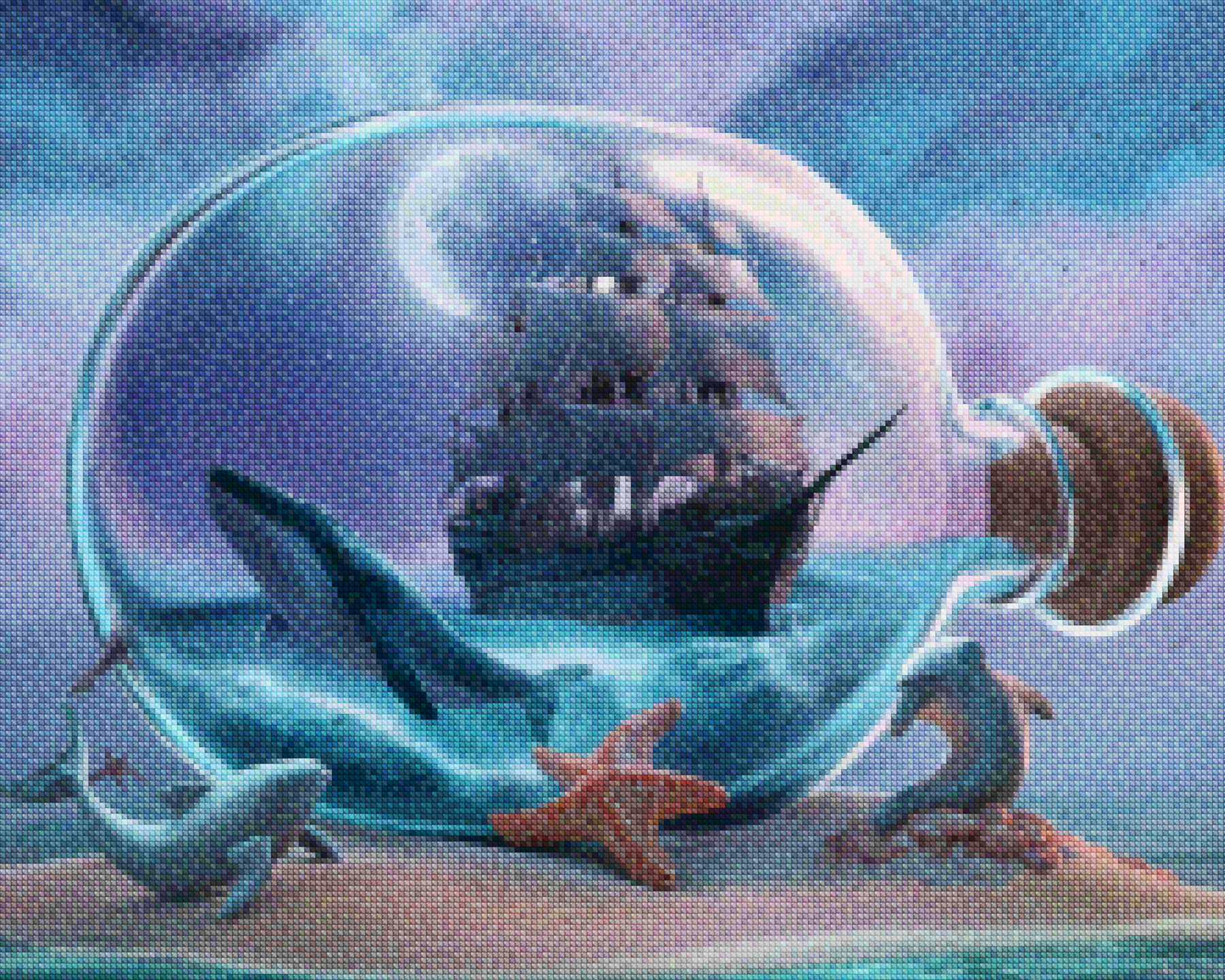 Diamantmalerei - Ocean Dream Schiff