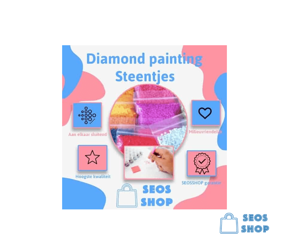 Diamantmalerei Runde Steine