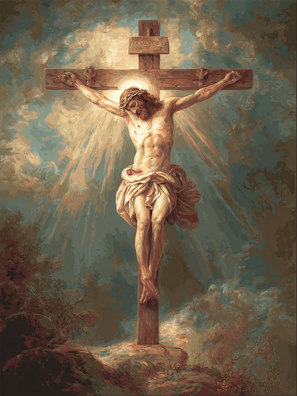 Diamantmalerei - Sommerfleck