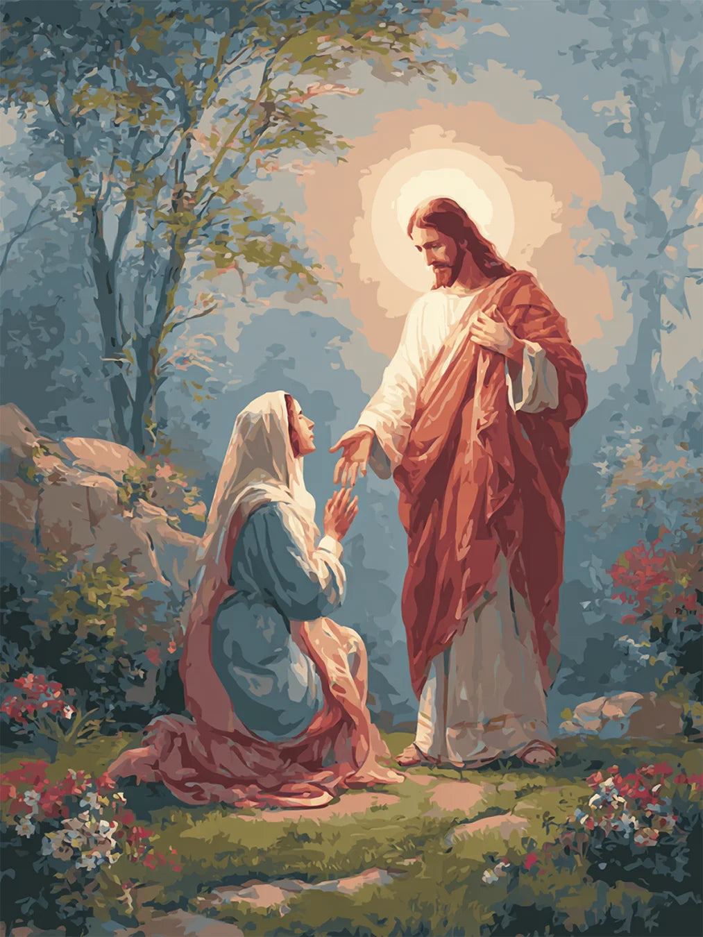 Diamantmalerei - Sommerfleck