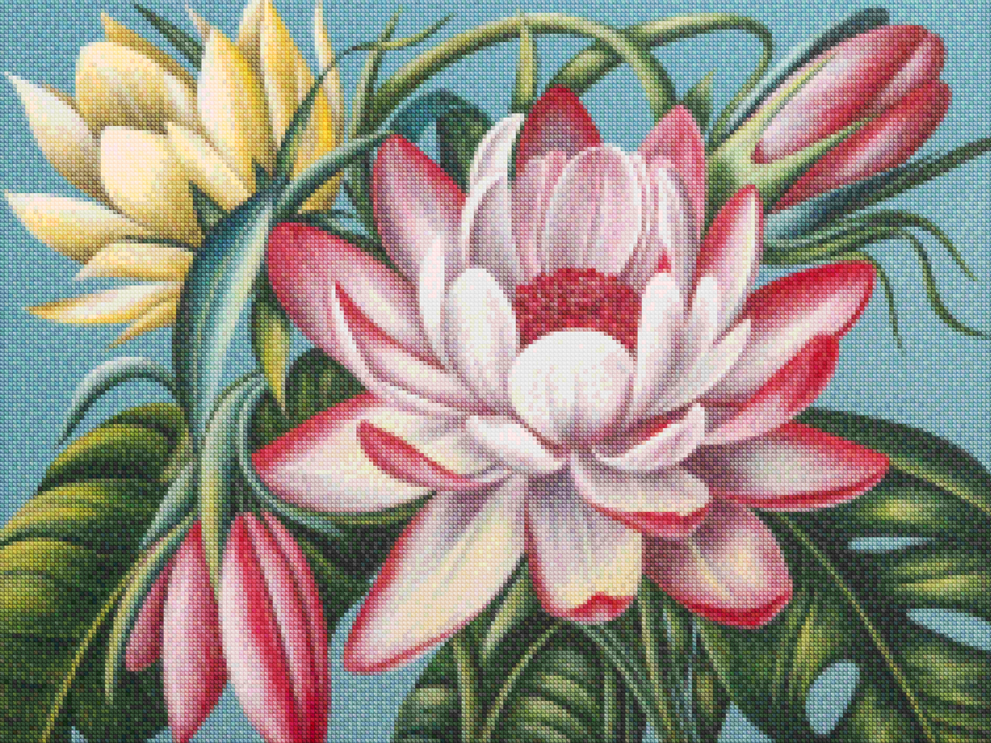 Diamantmalerei - Paradiesblüte