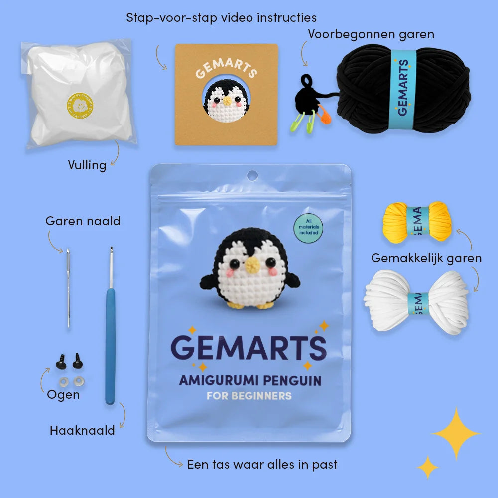 Amigurumi Pinguin - Gemarts