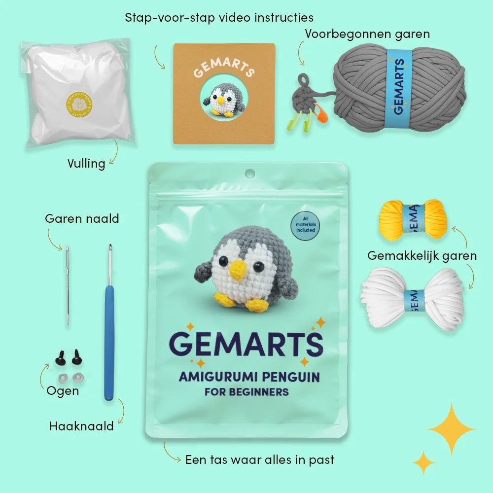 Amigurumi Pinguin - Gemarts