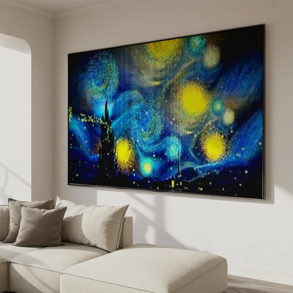 Petersdom Nacht Van Gogh Gemälde | Großformat - SEOS Shop