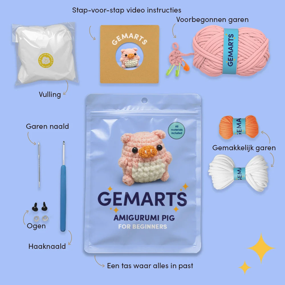 Amigurumi Schwein - Gemarts