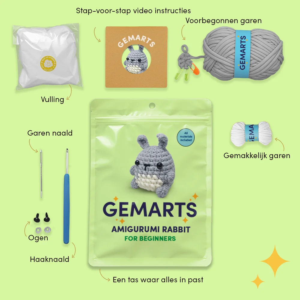 Amigurumi-Kaninchen - Gemarts