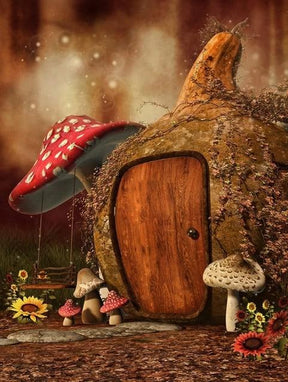 Diamantmalerei Pilzhaus - SEOS Shop ®