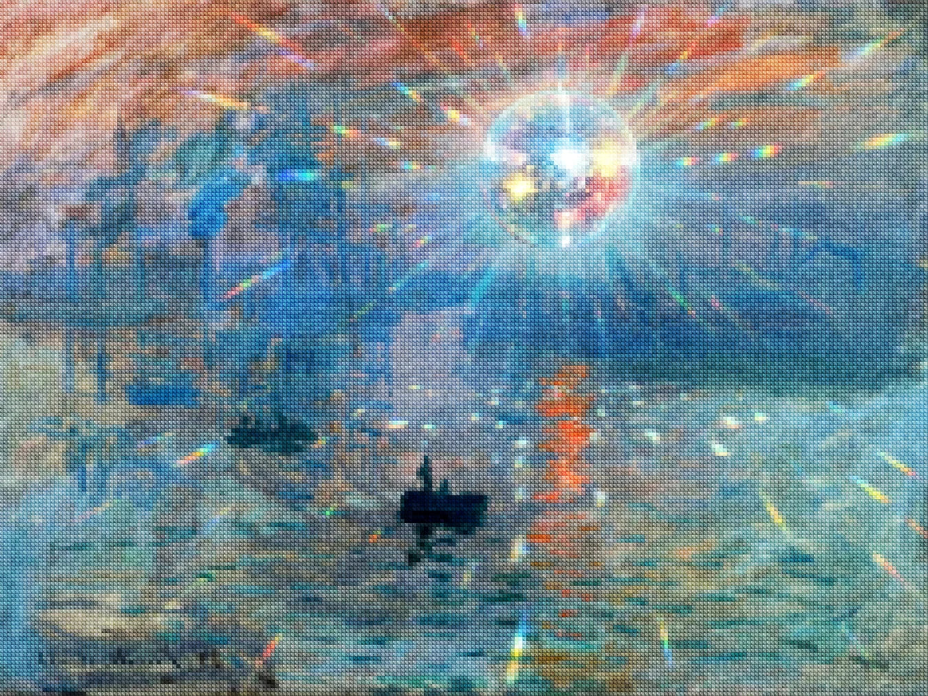 Diamantmalerei - Sommerfleck