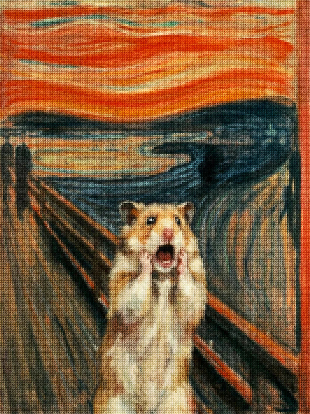 Diamantmalerei - Sommerfleck