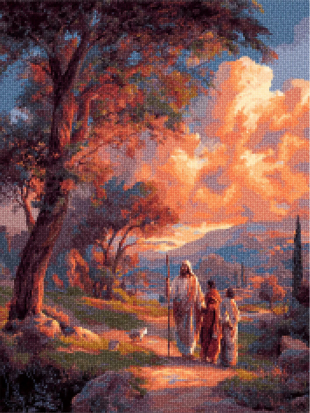 Diamantmalerei - Sommerfleck