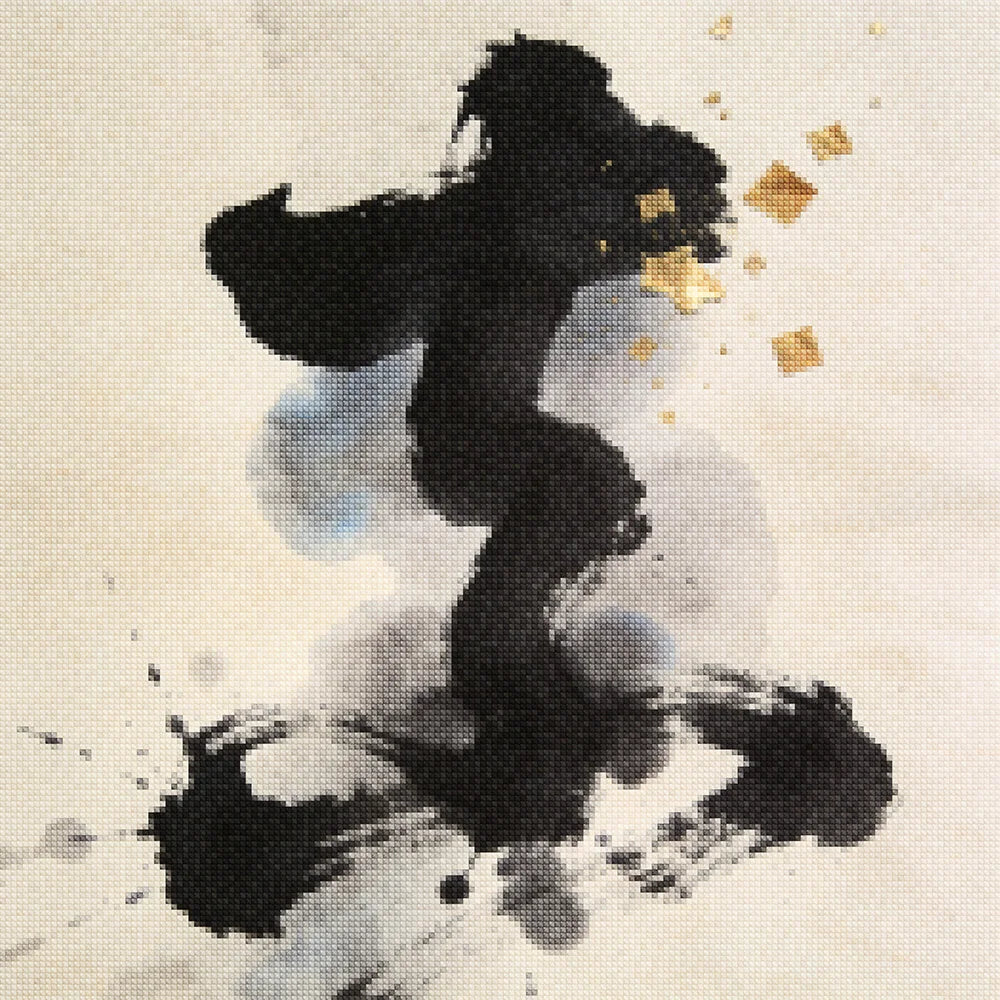 Diamantmalerei - Sommerfleck