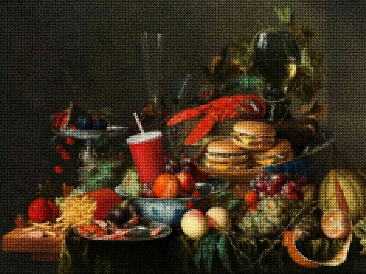 Diamantmalerei - Sommerfleck