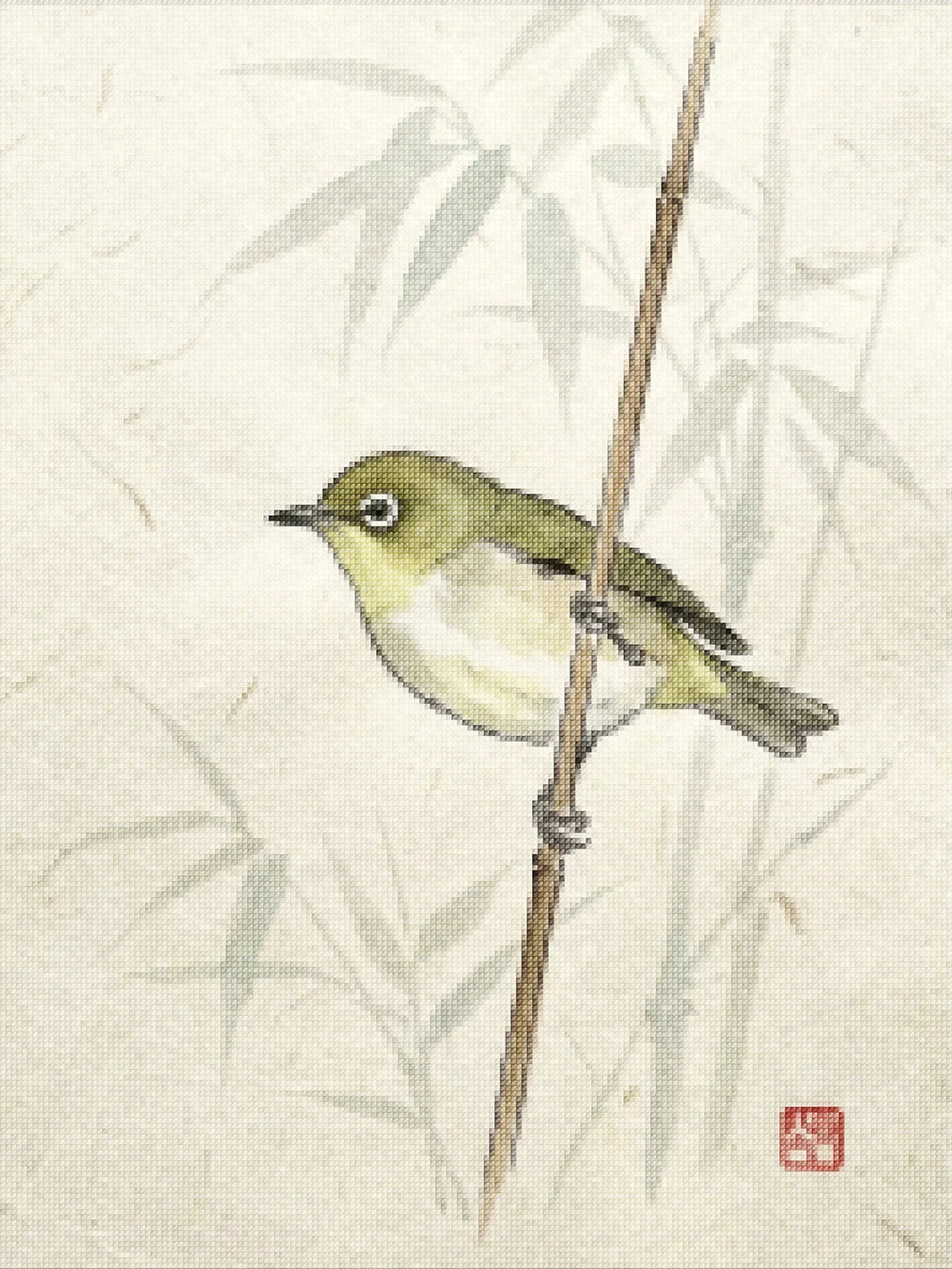 Diamantmalerei - Sommerfleck