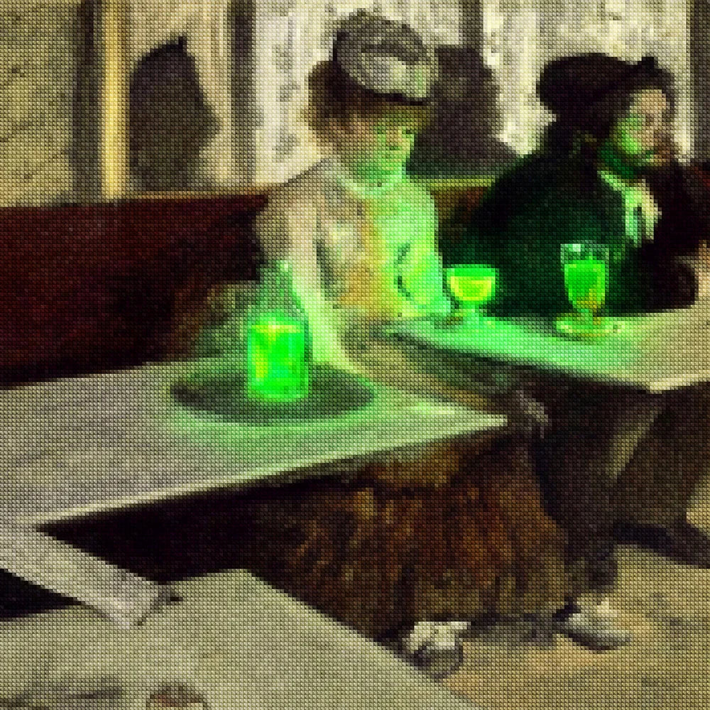 Diamantmalerei - Sommerfleck