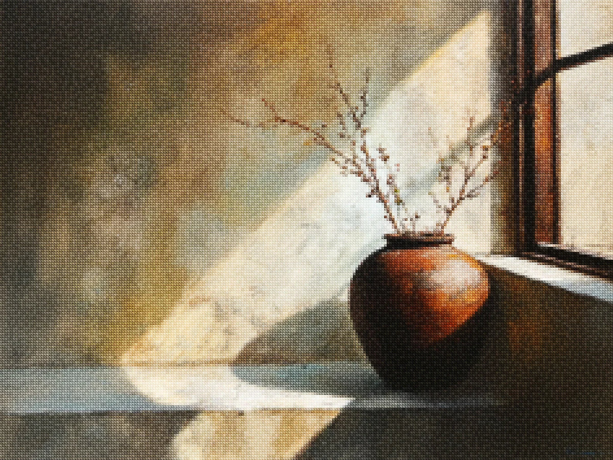 Diamantmalerei - Sommerfleck