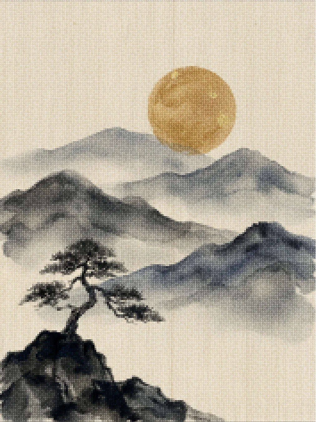 Diamantmalerei - Sommerfleck