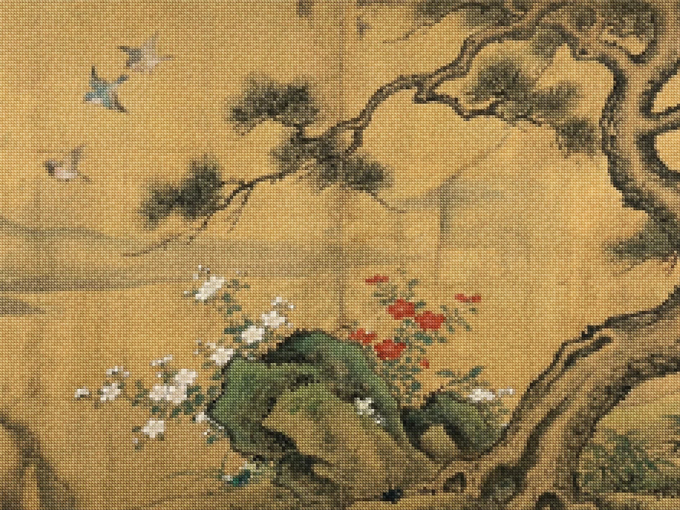 Diamantmalerei - Sommerfleck