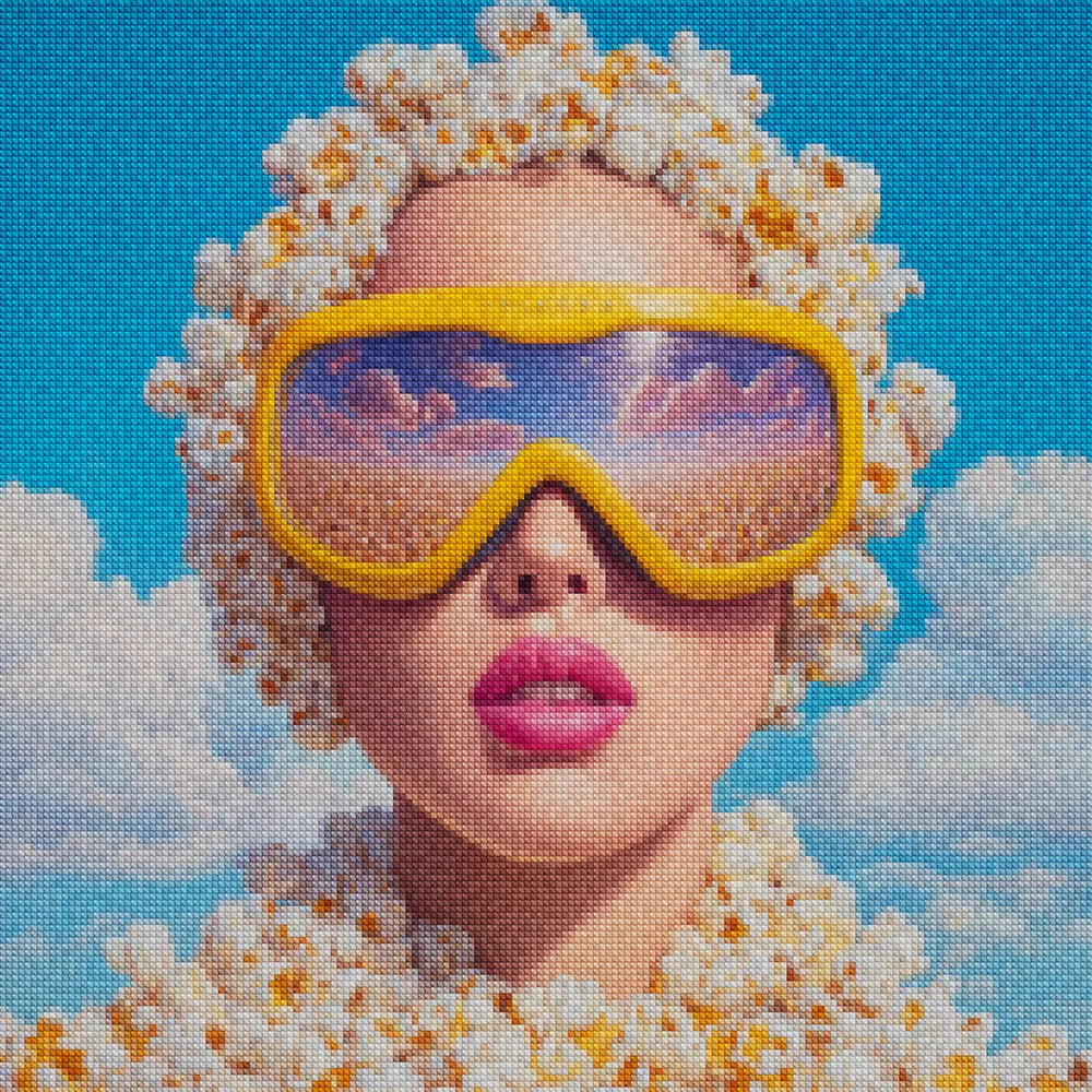 Diamantmalerei - Sommerfleck