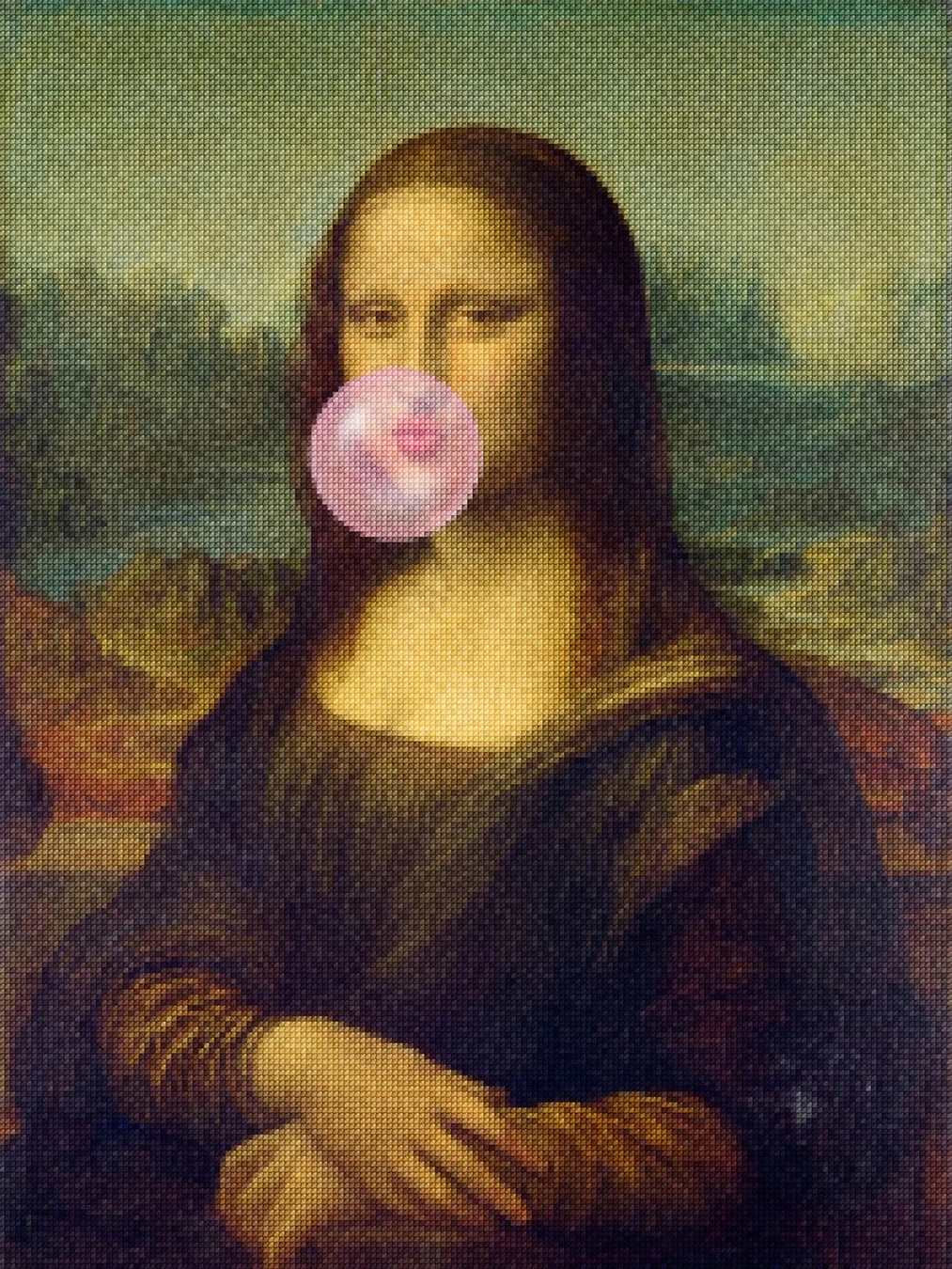 Diamantmalerei - Sommerfleck