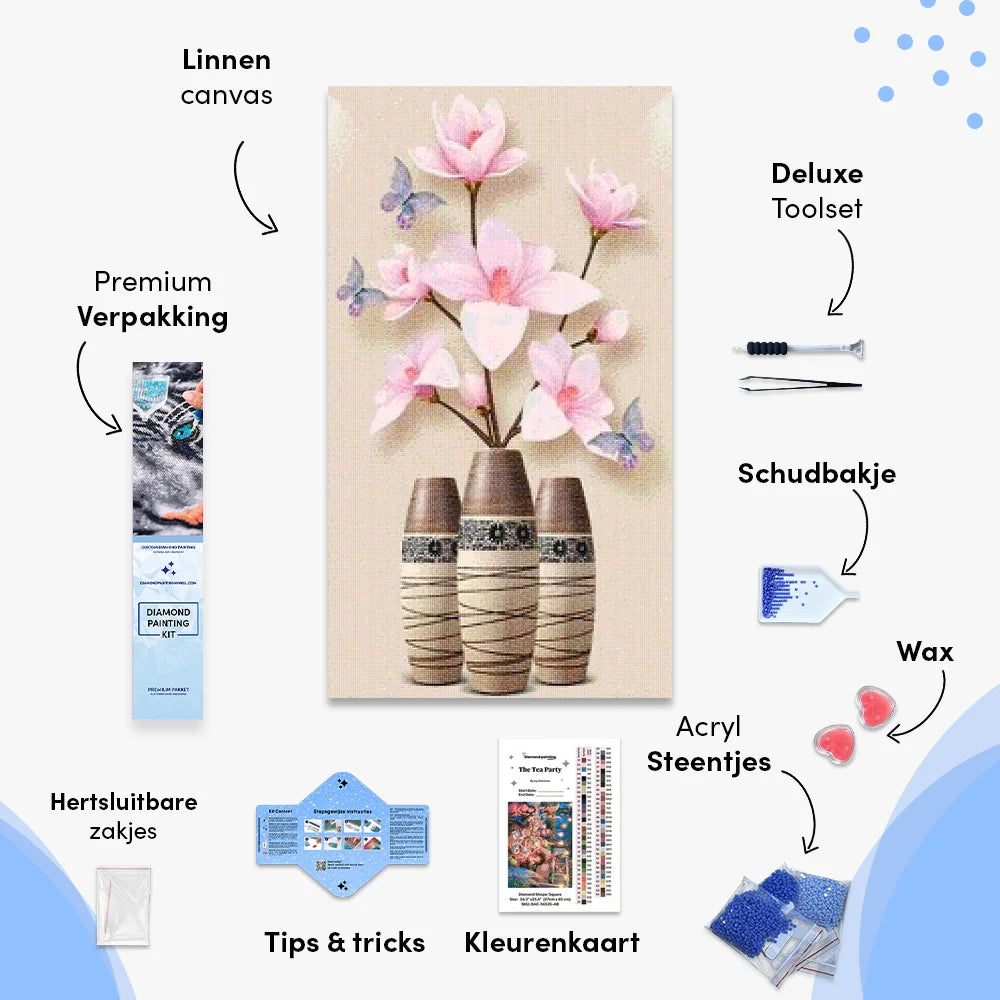 Rosa Blumen | Große Größe - SEOS Shop ®