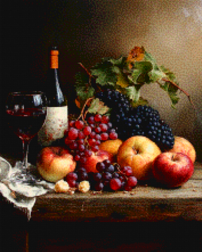 Diamantmalerei - Rustikales Stillleben