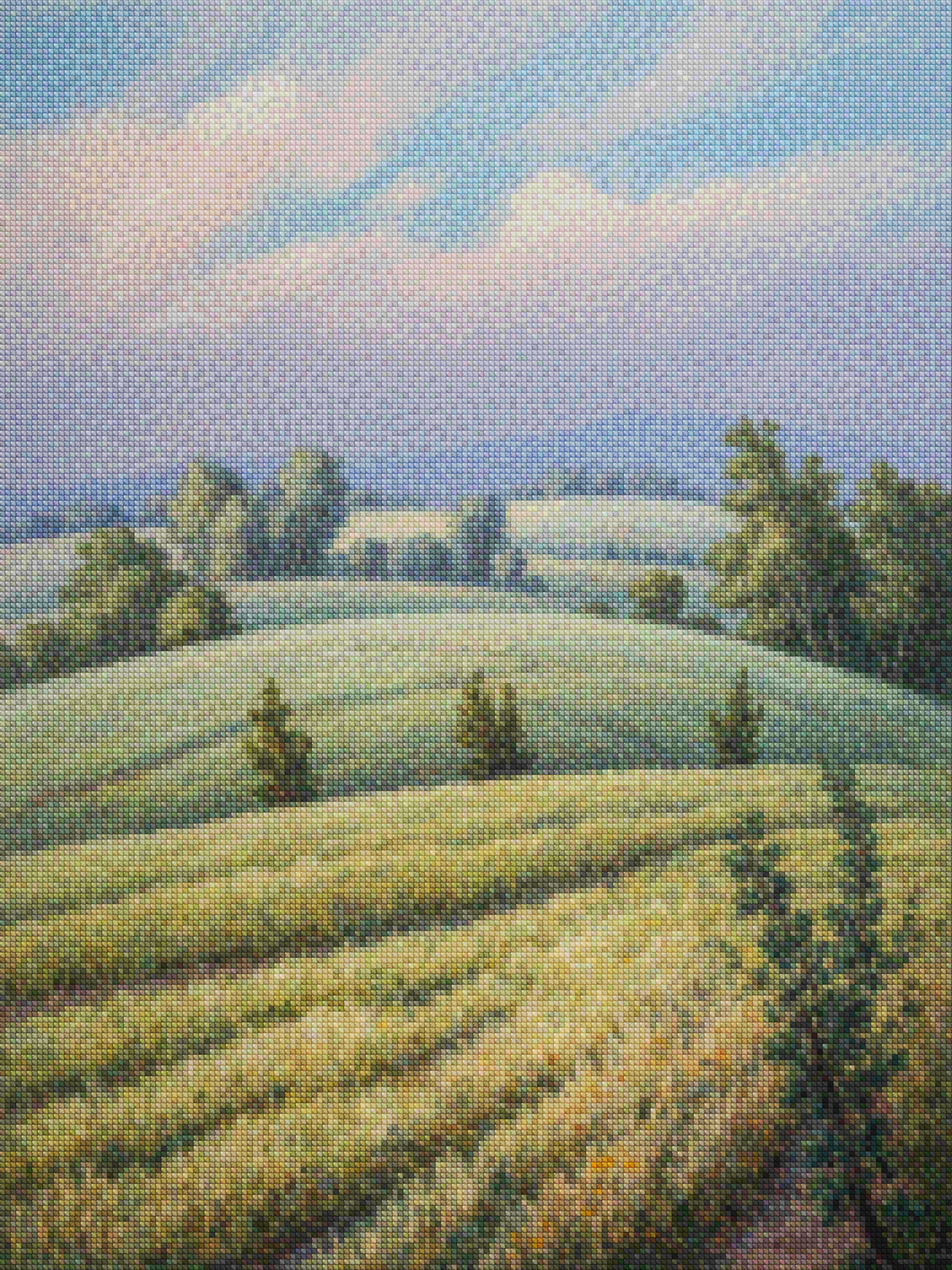 Diamantmalerei - Weiche Felder