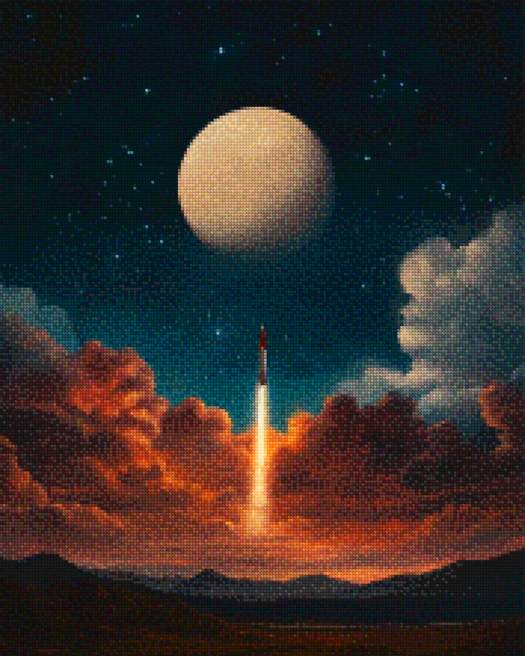 Diamantmalerei - Starbound