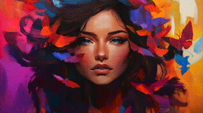 Diamantmalerei - Sylpharia Flutterqueen