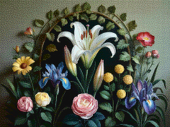 Diamantmalerei - Garten der Gnade