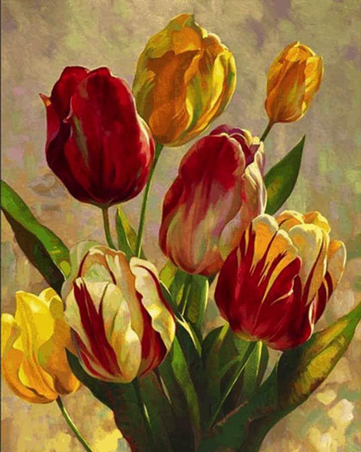 Diamantmalerei Tulpenstrauß - SEOS Shop ®