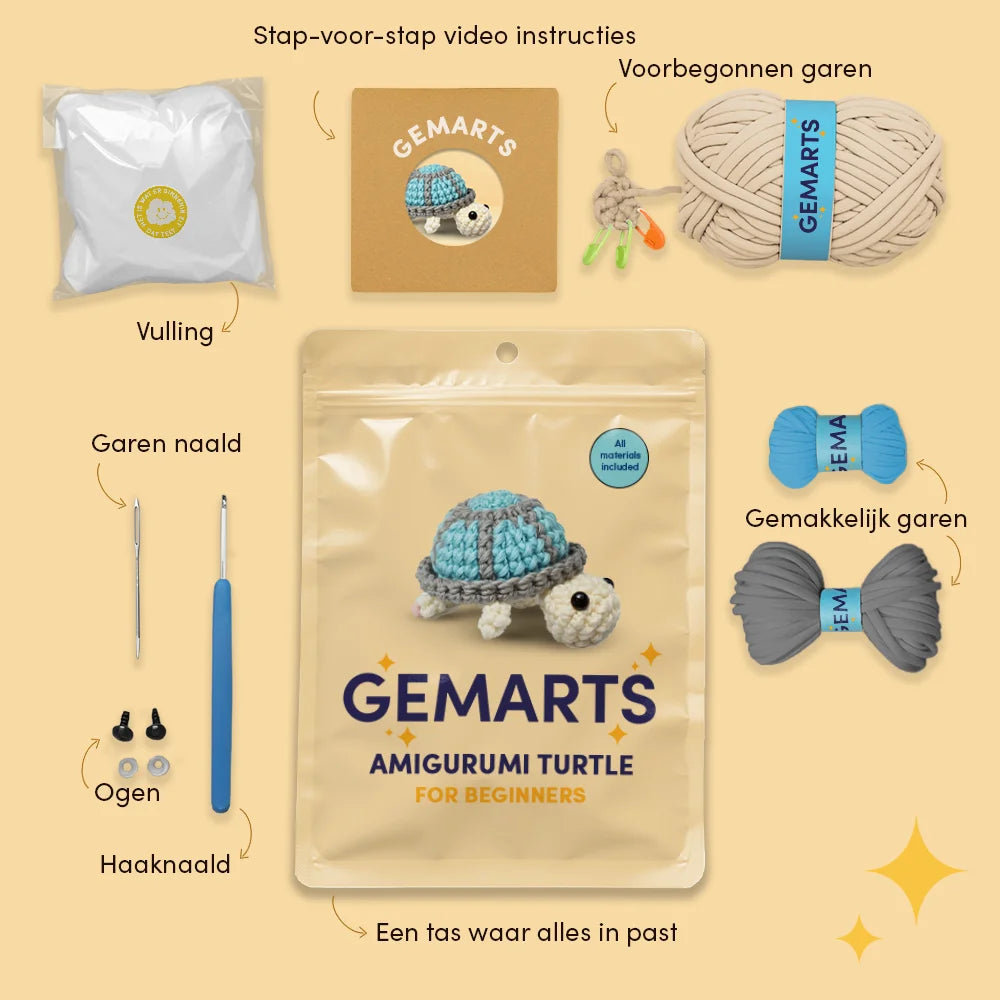 Amigurumi Schildkröte - Gemarts
