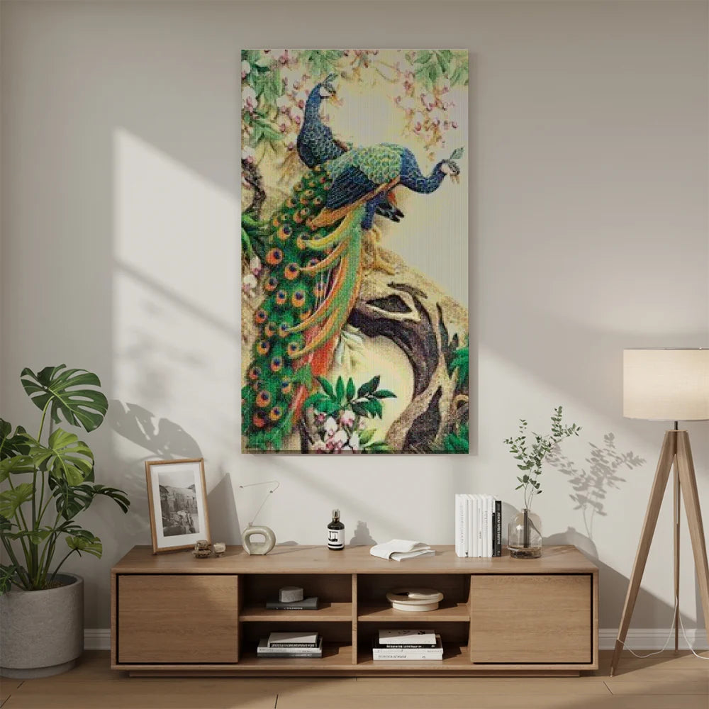 Zwei Pfauen | Große Größe - SEOS Shop ®