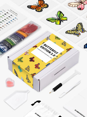 Mini-Meisterwerke – Schmetterlinge 2.0 (15er-Set)