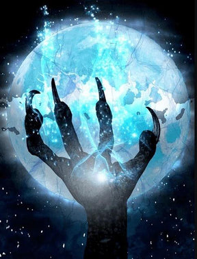 Diamantmalerei Werwolf und der Mond - SEOS Shop ®