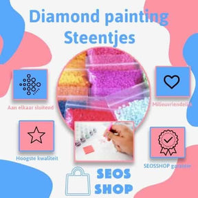 Diamond Painting Set Hundeliebe - 30x80 cm