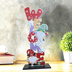 diamond painting kerst ornament - welcome – afbeelding 2