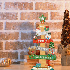 diamond painting ornament - merry christmas – afbeelding 2