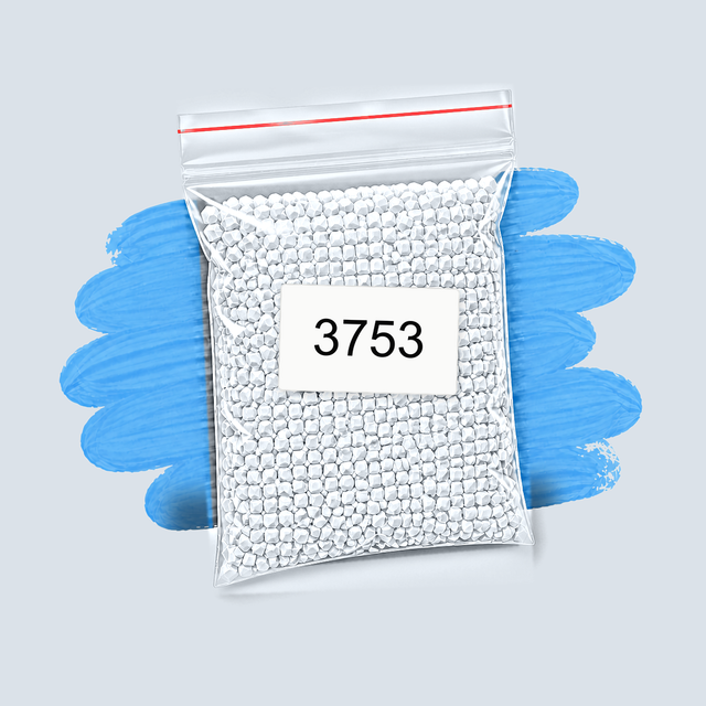 Zakje diamond-paintingsteentjes met kleurcode DMC 3753