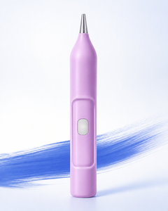 Paarse elektrische diamond painting pen met vacuümfunctie
