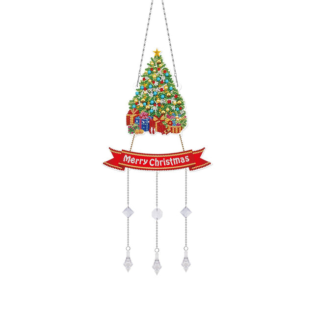 diamond painting kerstboom – dromenvanger – afbeelding 1